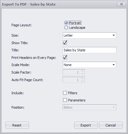 Printing and Exporting | EarthCape Documentation